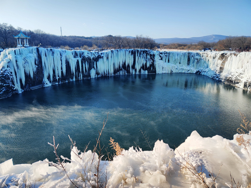 A scenic view of Mudanjiang Tuanjie Yizhi