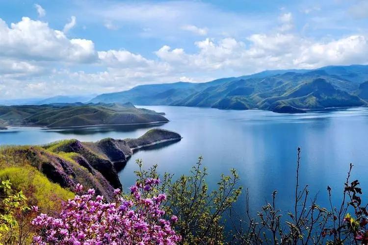 A scenic view of Mudanjiang Xiaosifangshan Chengzhi