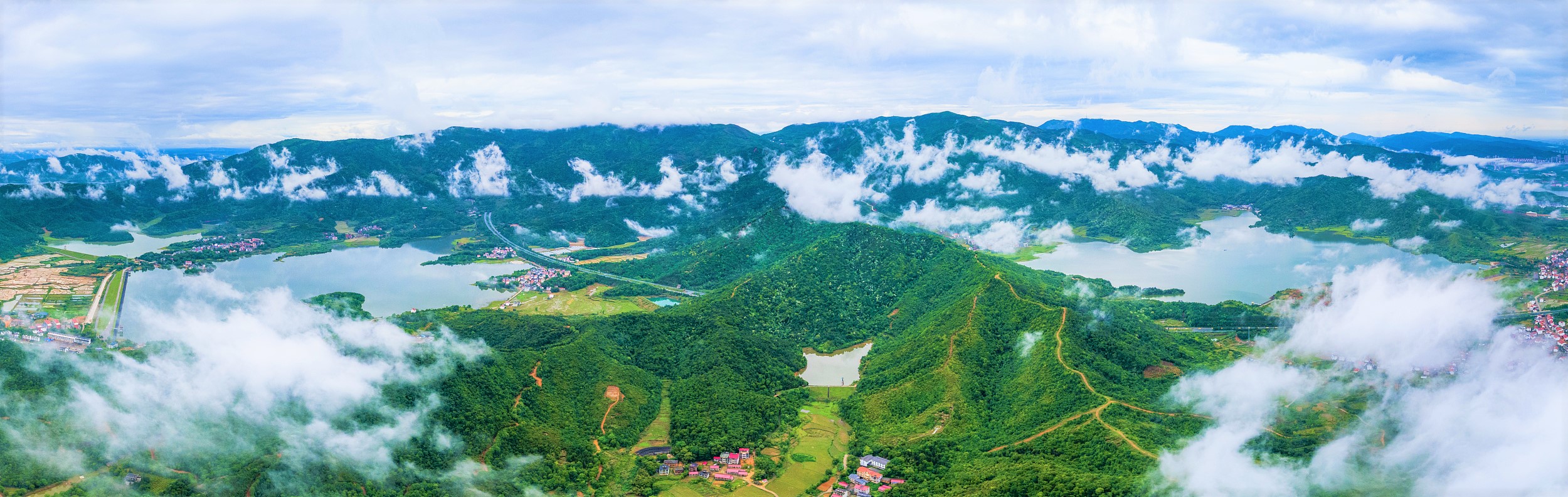 A scenic view of Nanchang Zhuquanmu Leanwangmu