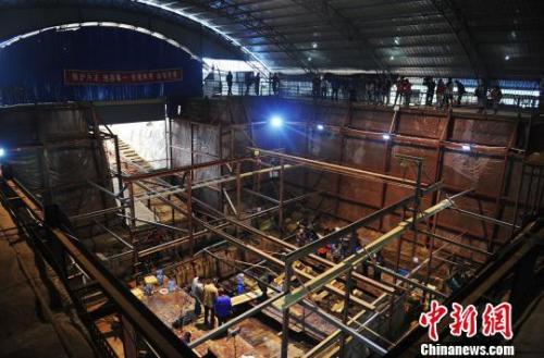 A scenic view of Nanchang Zijincheng Tiehe Gumuqun