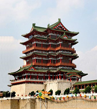 A scenic view of Nanchong Babasi