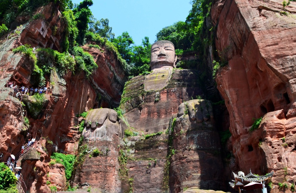 A scenic view of Nanchong Daxiangshan Moya Zaoxiang