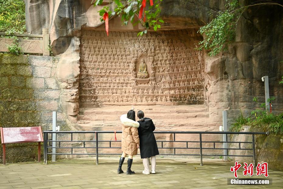 A scenic view of Nanchong Daxiangshan Moya Zaoxiang