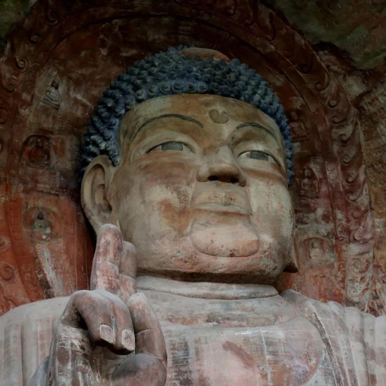A scenic view of Nanchong Daxiangshan Moya Zaoxiang