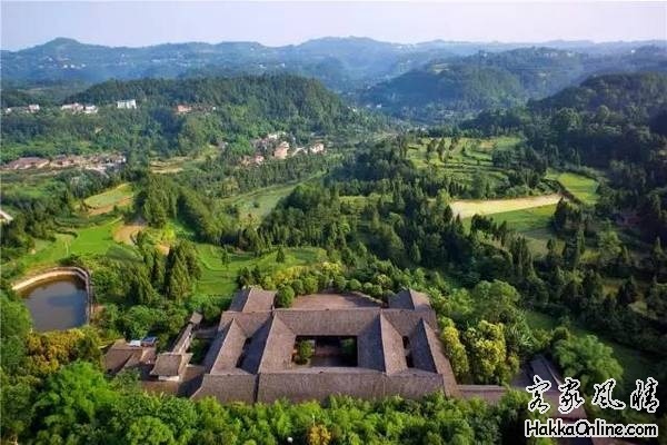 A scenic view of Nanchong Dingshi Zhuangyuan