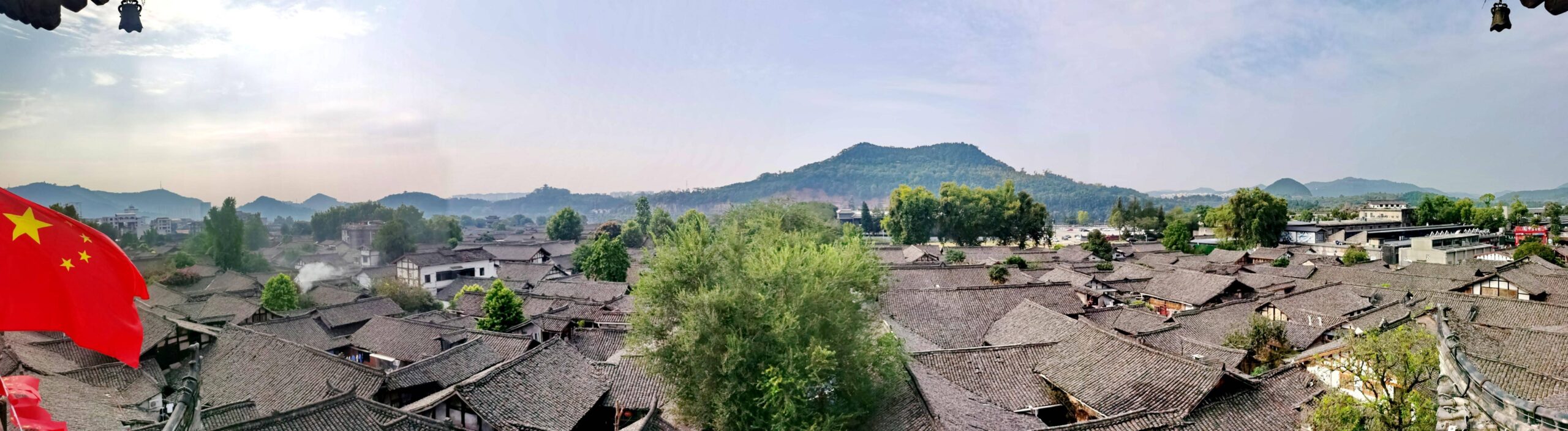 A scenic view of Nanchong Langzhong Yongansi