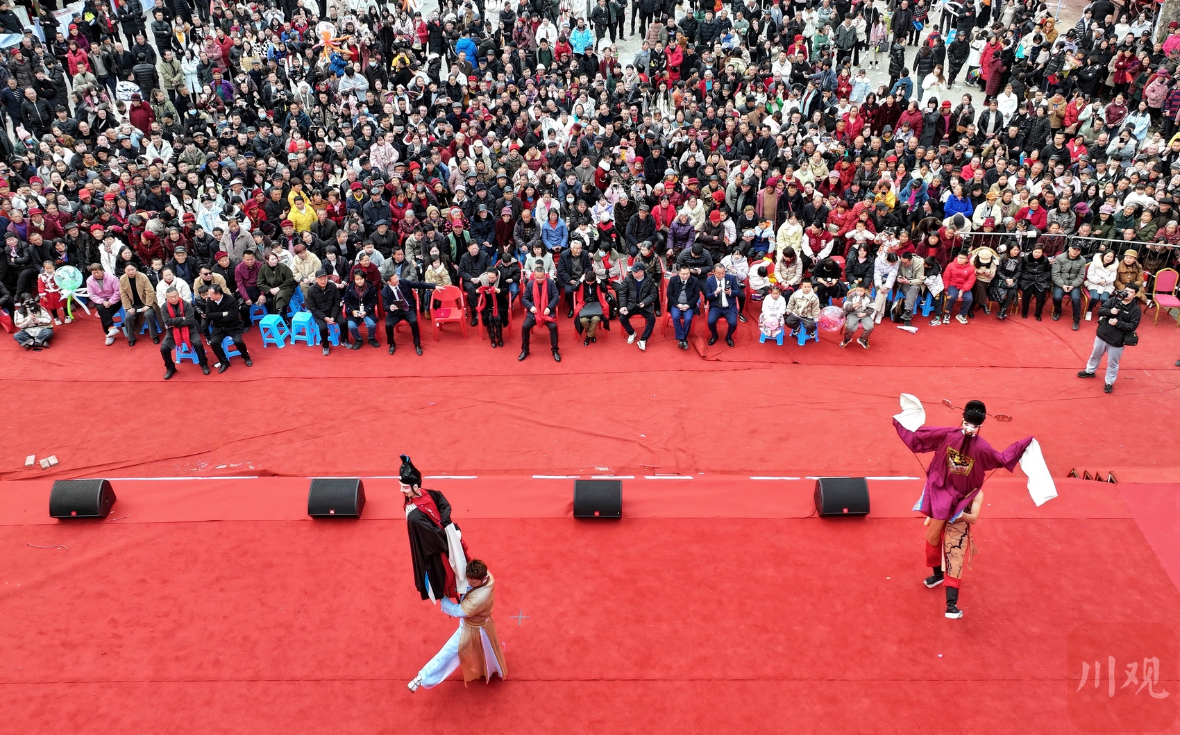 A scenic view of Nanchong Qibaosi
