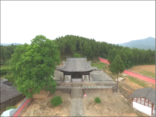 A scenic view of Nanchong Wulongmiao