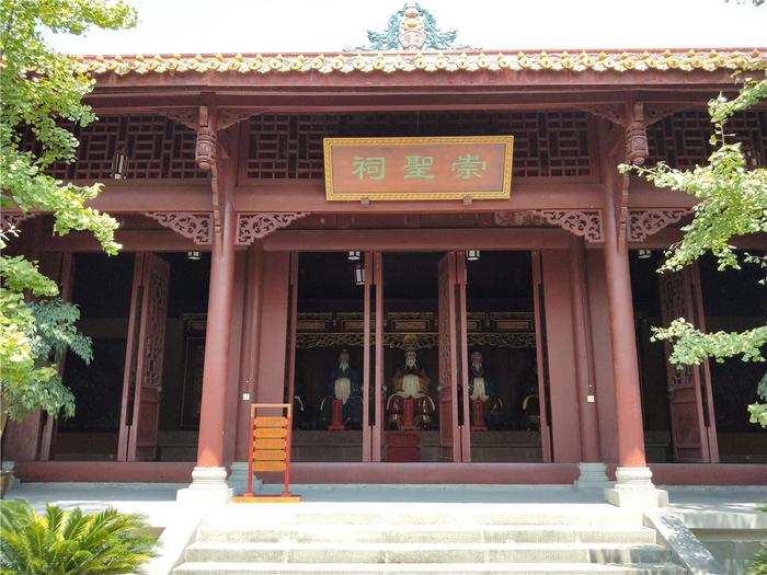 A scenic view of Nanchong Xichong Wenmiao