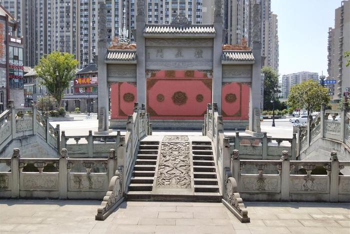 A scenic view of Nanchong Xichong Wenmiao