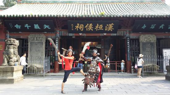 A scenic view of Nanchong Zhanghuanhou Ci