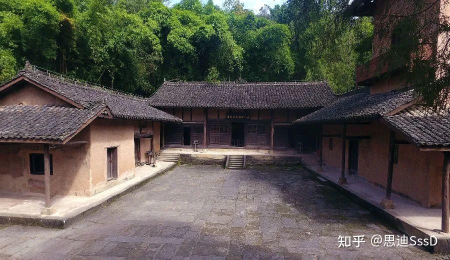A scenic view of Nanchong Zhude Guju