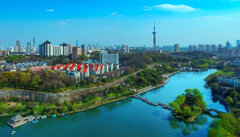 A scenic view of Nanjing Chengqiang
