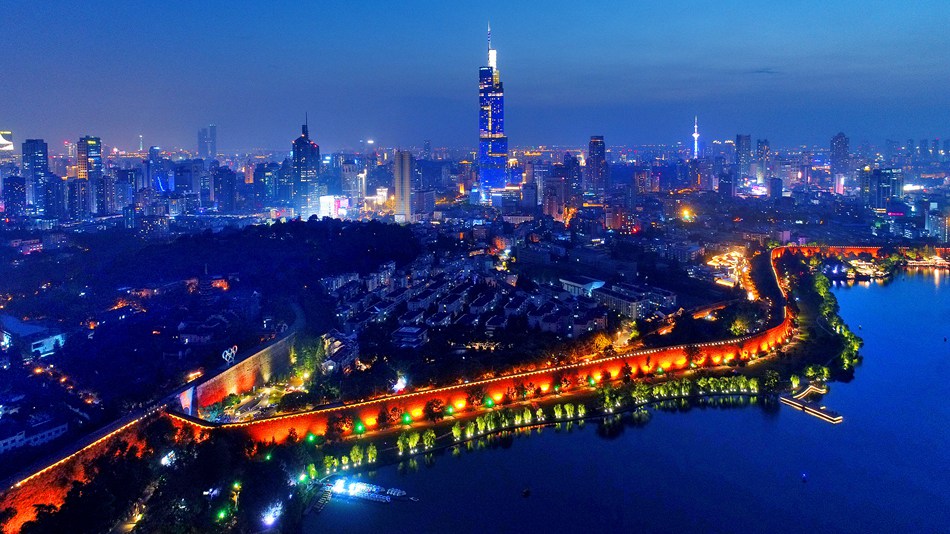 A scenic view of Nanjing Chengqiang