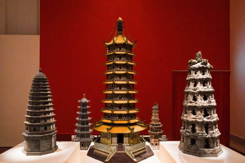 A scenic view of Nanjing Dabaoensi Yizhi