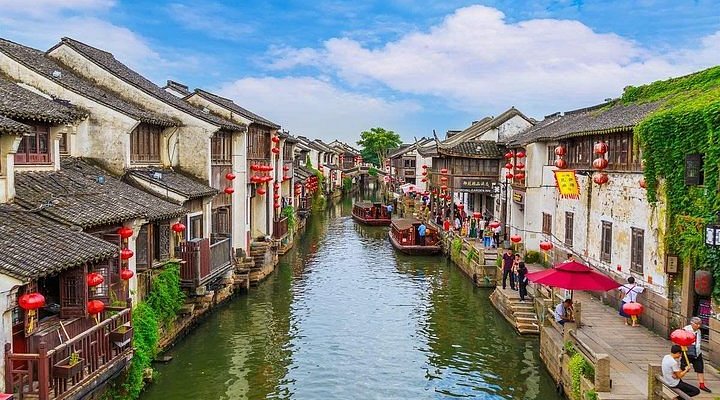 A scenic view of Nanjing Ganxi Zhaidi