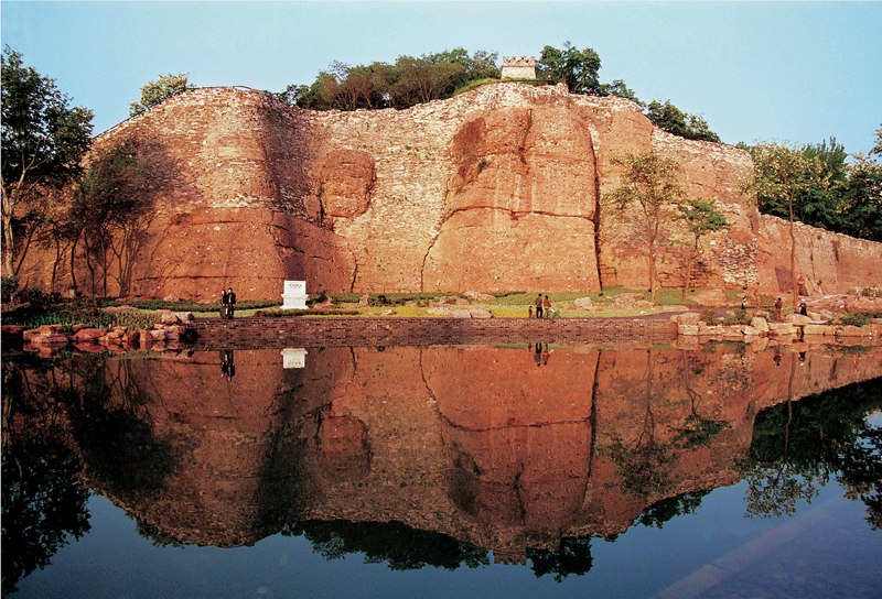 A scenic view of Nanjing Gucheng Yizhi