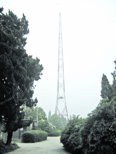A scenic view of Nanjing Guominzhengfu Zhongyang Guangbo Diantai Jiuzhi