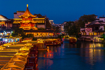 A scenic view of Nanjing Longjiang Chuanchang Yizhi