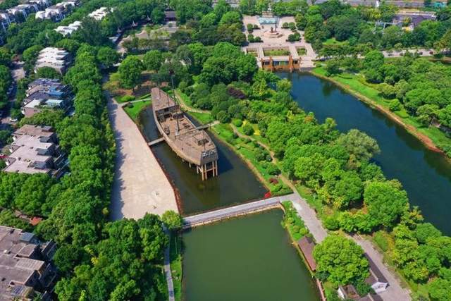A scenic view of Nanjing Longjiang Chuanchang Yizhi