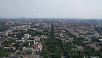 A scenic view of Nanjing Minggugong Yizhi