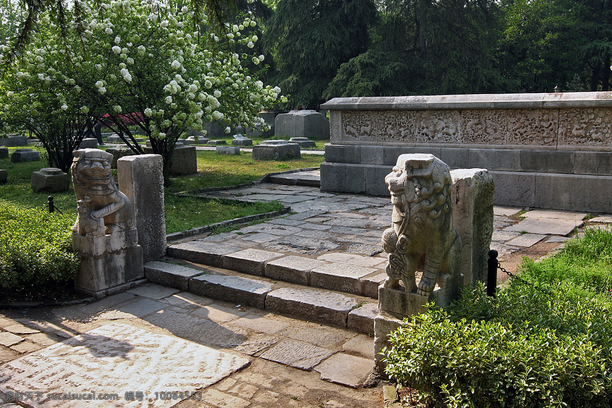 A scenic view of Nanjing Minggugong Yizhi