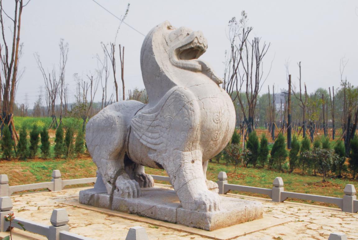 A scenic view of Nanjing Nanchao Lingmu Shike