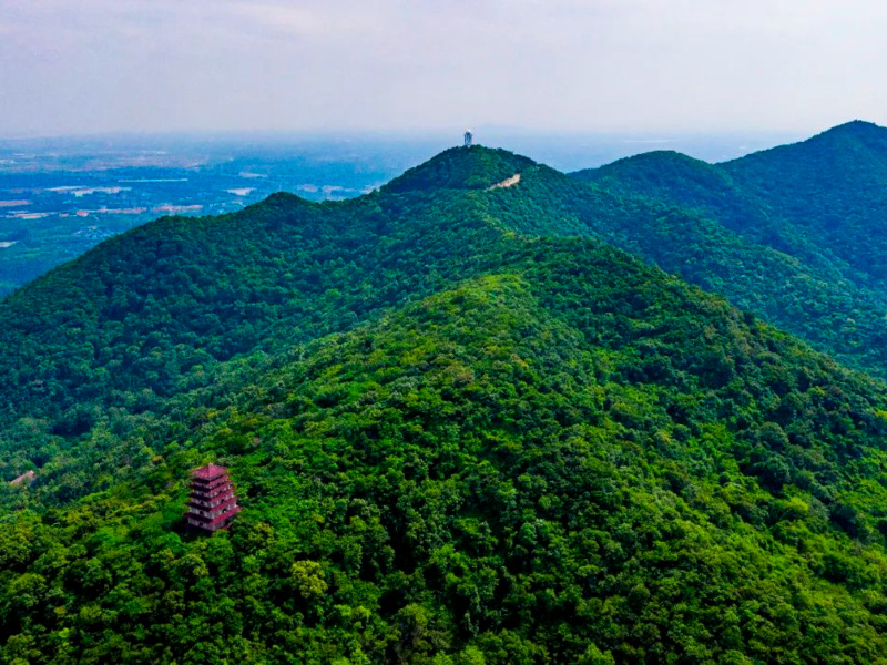 A scenic view of Nanjing Nantang Erling