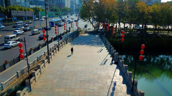 A scenic view of Nanjing Putangqiao