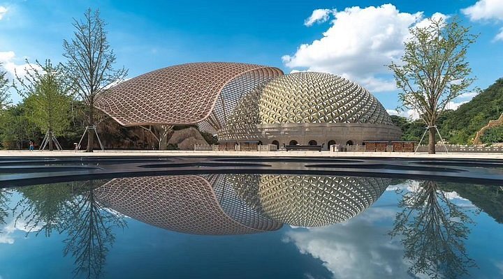 A scenic view of Nanjing Ren Huashi Didian
