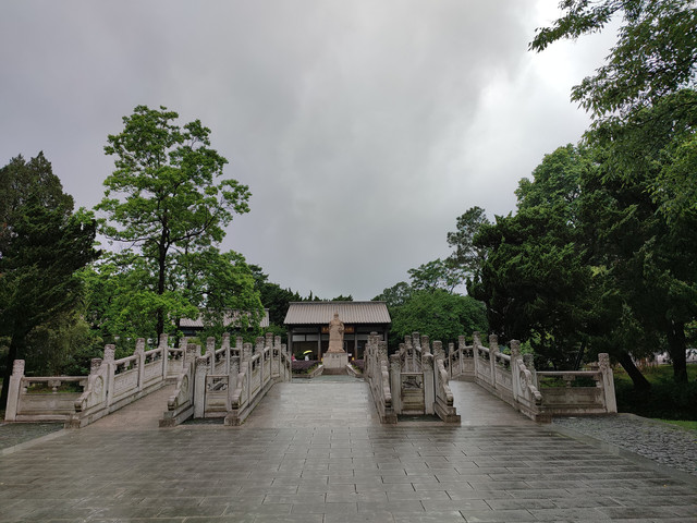 A scenic view of Nanjing Shangfang Sunwu Mu