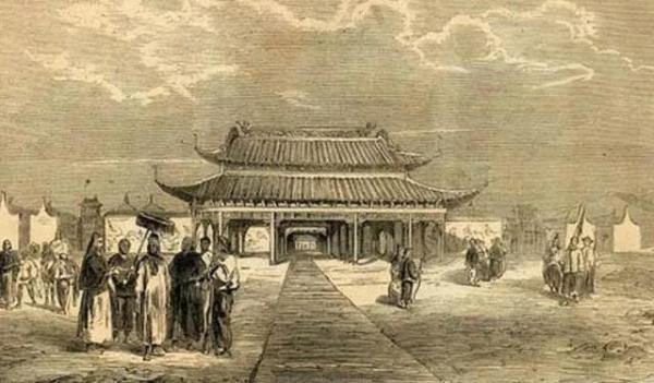 A scenic view of Nanjing Taipingtianguo Tianwangfu Yizhi