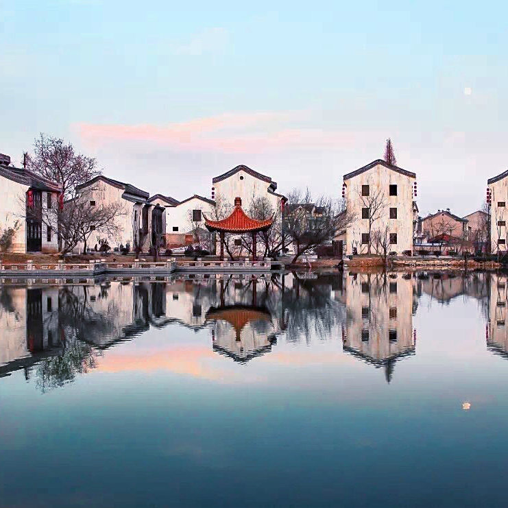 A scenic view of Nanjing Yangliucun Gu Jianzhuqun