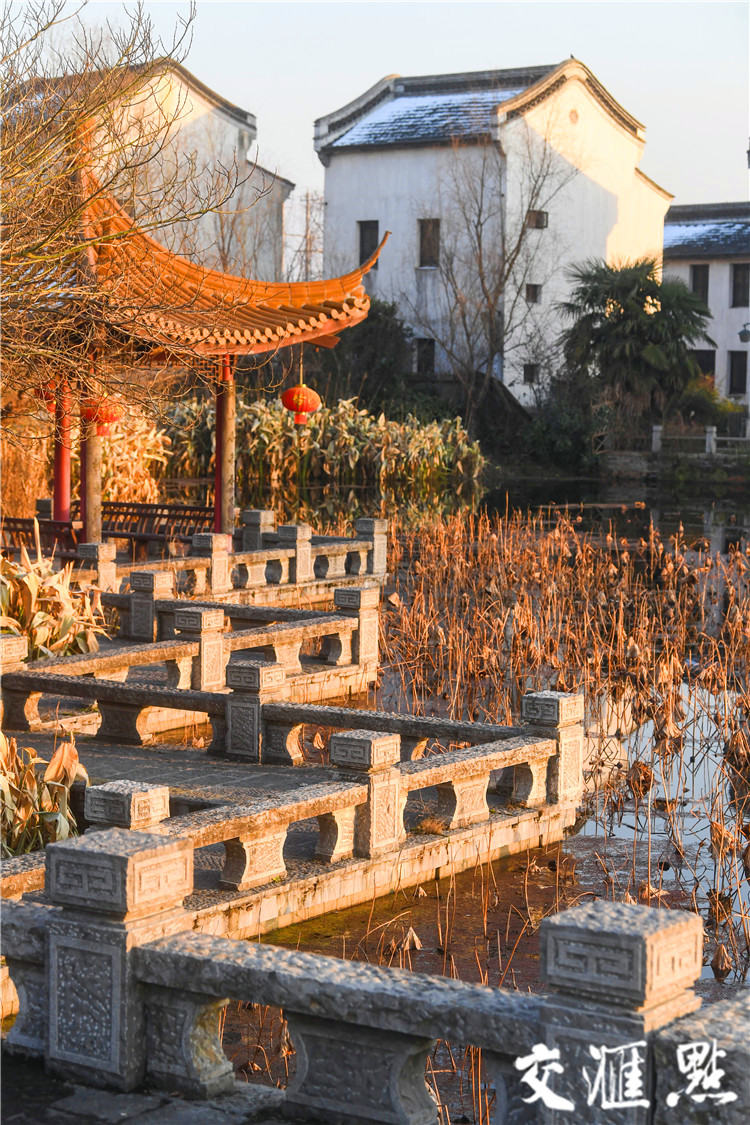 A scenic view of Nanjing Yangliucun Gu Jianzhuqun