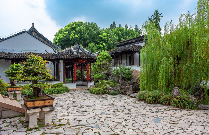 A scenic view of Nanjing Zhanyuan