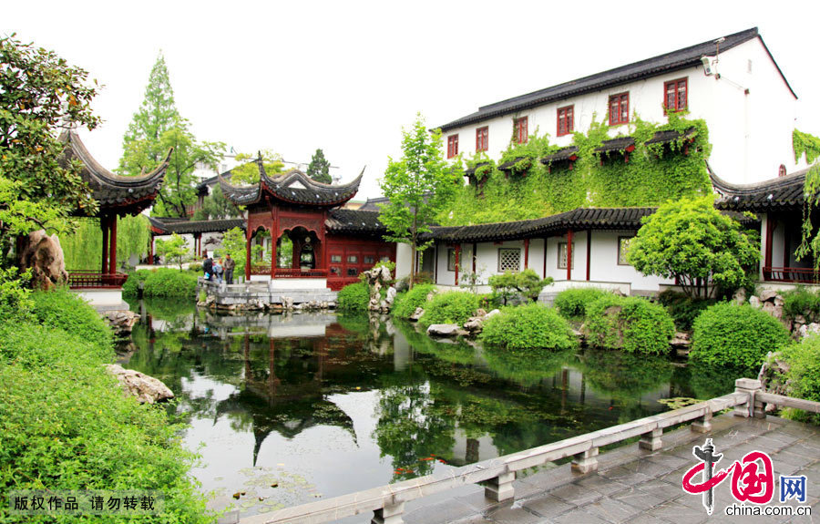 A scenic view of Nanjing Zhanyuan
