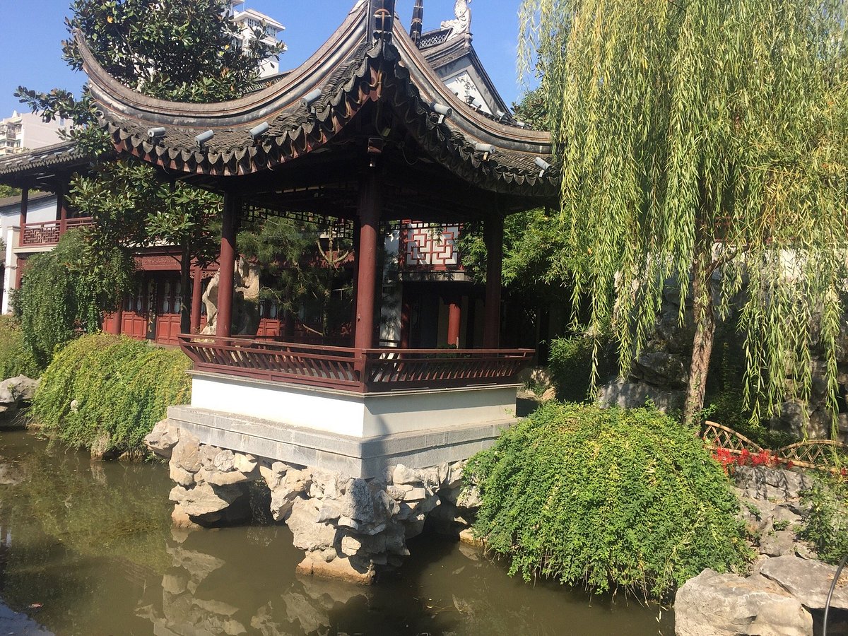 A scenic view of Nanjing Zhanyuan