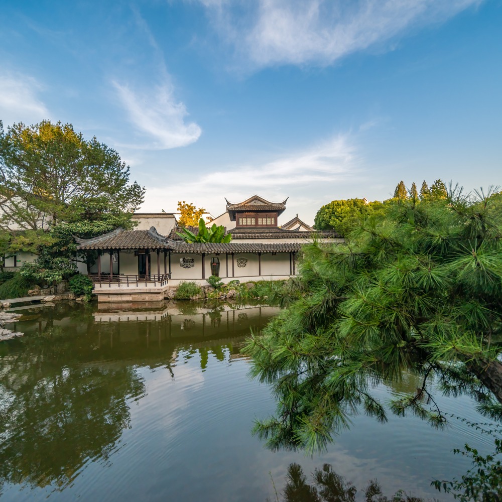 A scenic view of Nanjing Zhanyuan