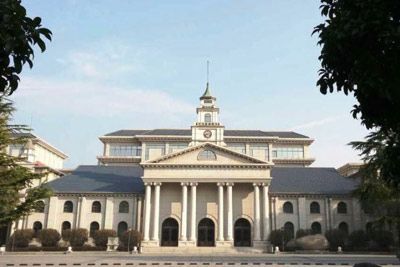 A scenic view of Nanjing Zhongyang Lujun Junguan Xuexiao Jiuzhi