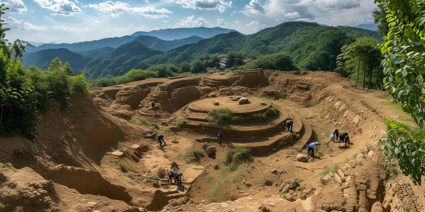 A scenic view of Nanning Dingsishan Yizhi