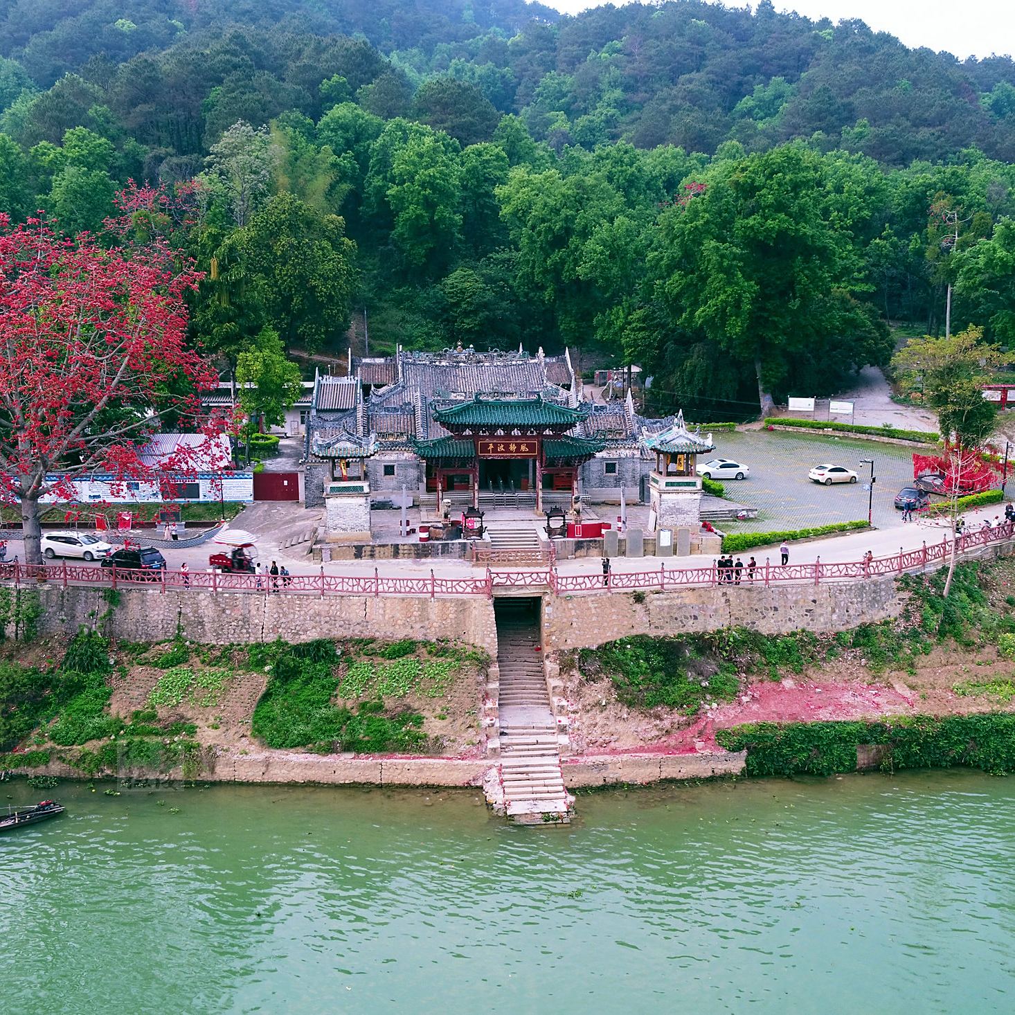 A scenic view of Nanning Fubomiao