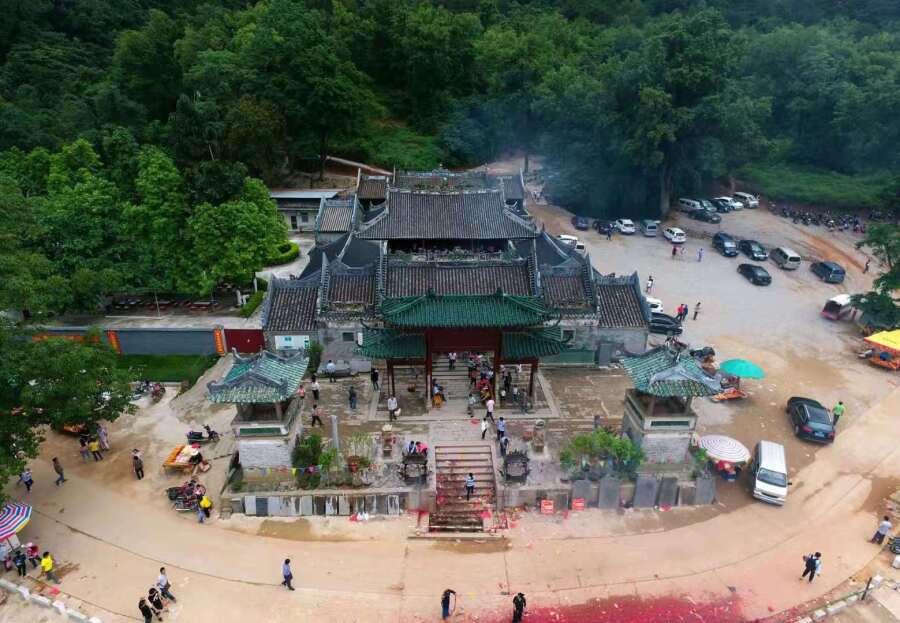 A scenic view of Nanning Fubomiao