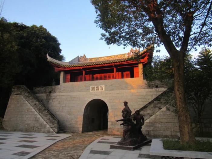 A scenic view of Nanning Kunlunguan Zhanyi Jiuzhi