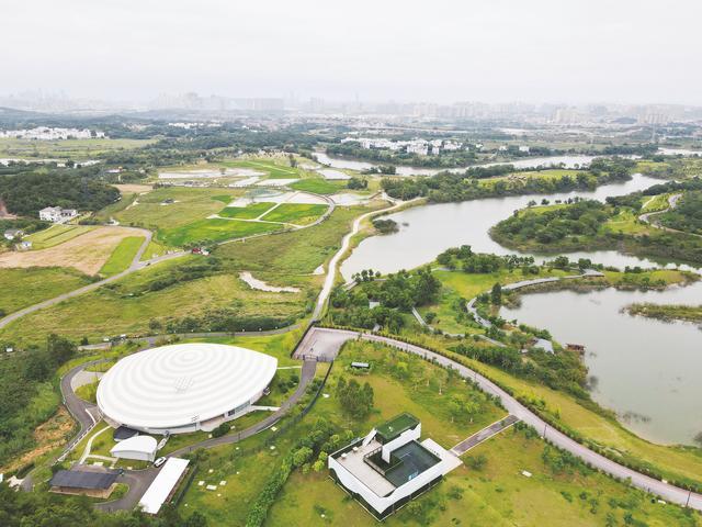 A scenic view of Nanning Yahuai Dong Yizhi