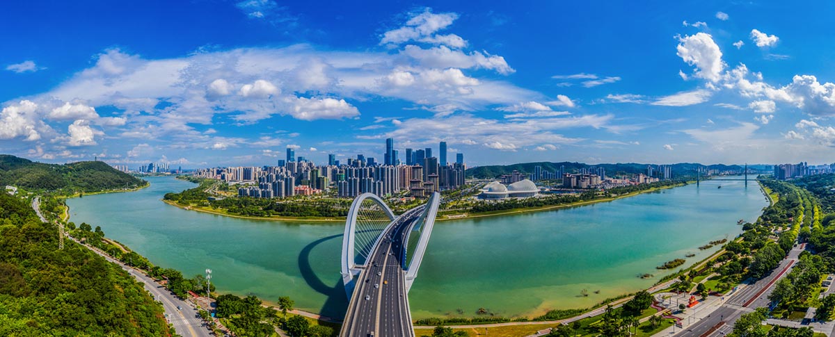 A scenic view of Nanning Zhicheng Chengzhi