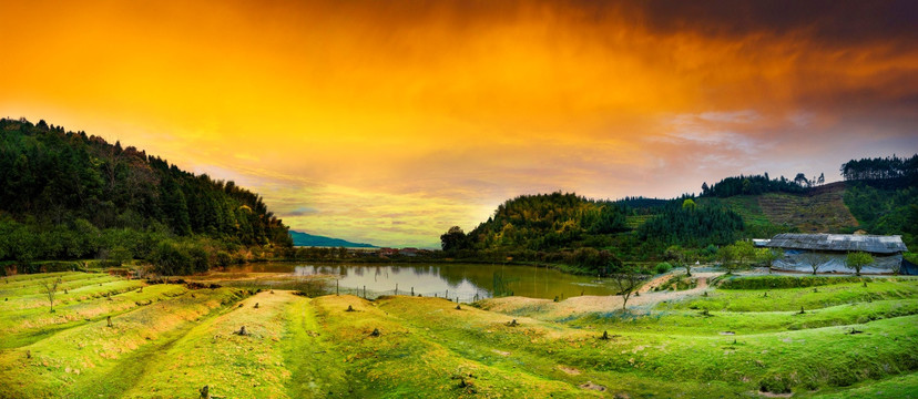 A scenic view of Nanping Beiyuan Yubei Yizhi