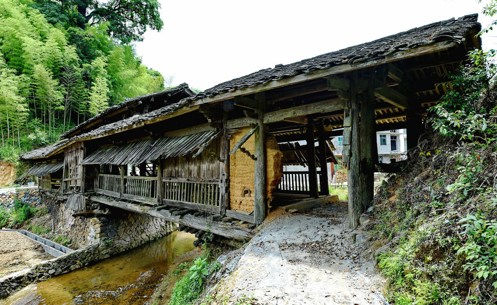 A scenic view of Nanping Jianou Zhiqingqiao