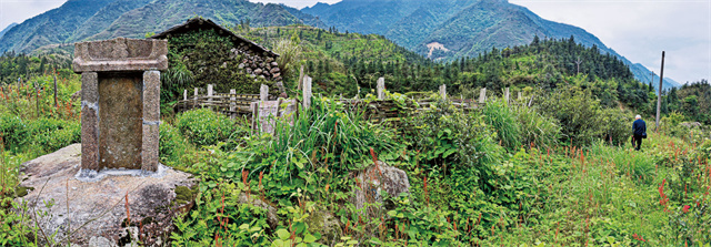 A scenic view of Nanping Wuyishan Min Gan Guyidao