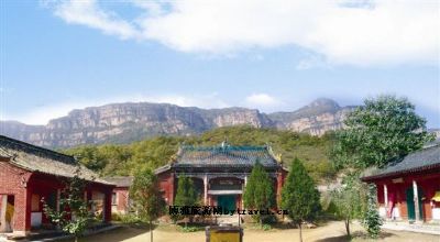A scenic view of Nanping Yunfengsi Dadian