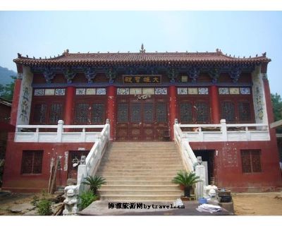 A scenic view of Nanping Yunfengsi Dadian